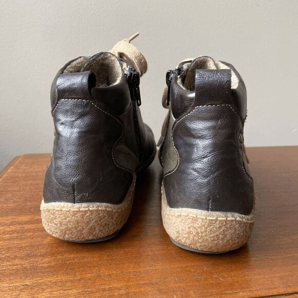 Remonte Leather Lace-Up Ankle Boots SZ 41 (US 10/10.5) Comfort Walking - Picture 4 of 10